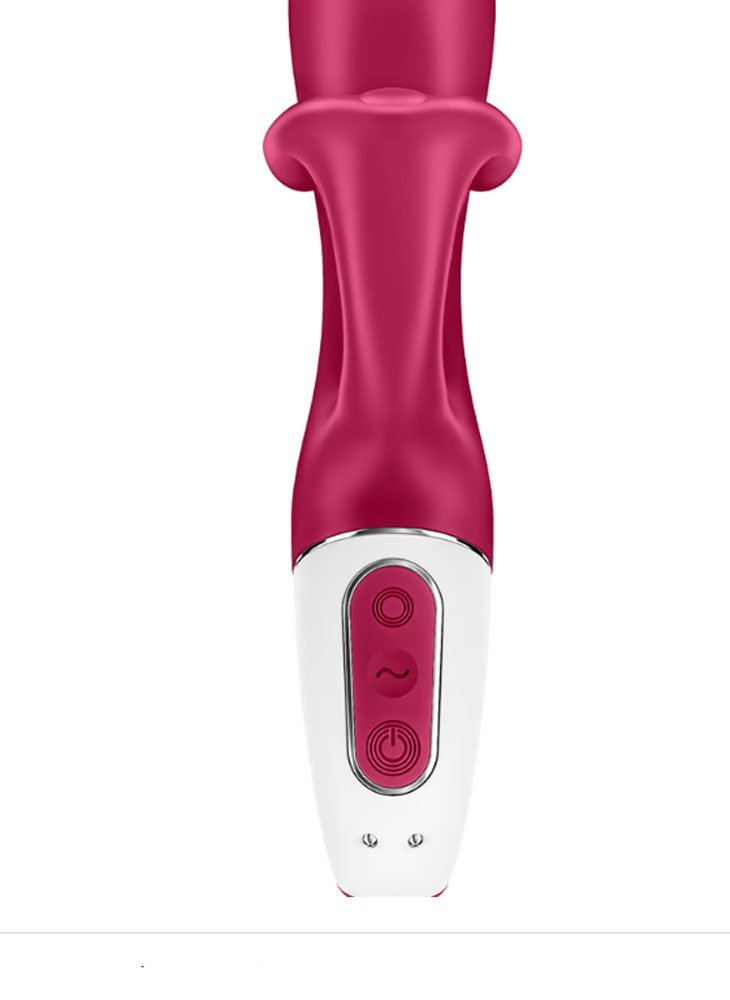 satisfyer-embrace-me-rabbit-vibrator-berry Satisfyer Embrace Me - Rabbit Vibrator - Berry - Image 1