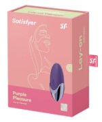 Satisfyer Layons Purple Pleasure 15-Function Rechargebale Silicone Stimulator - Image 4