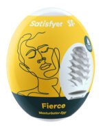 Satisfyer Masturbator Egg - Fierce - Yellow - Image 3