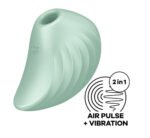 Satisfyer Pear Diver - Air Pulse Stimulator Plus Vibration - Mint - Image 2