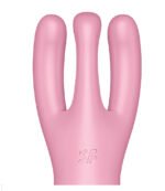 Satisfyer Threesome 4 Rechargeable Vibrator with App Control – Pink