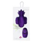 Sativa 10-Function Remote Control Panty Vibrator - 420 Series - Purple - Image 3