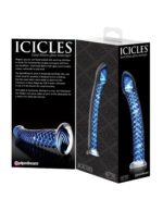 Icicles No. 29 Glass Wand – Blue - Image 2