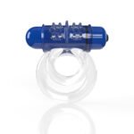 Screaming O 4b - Double O Super Powered Vibrating Double Ring - Blueberry - Image 6