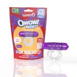 Screaming O 4B OWow Super Powered Vibrating Cock Ring – Purple - Image 5