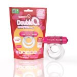 Screaming O 4t - Double O 6 Super Powered Vibrating Double Ring - Strawberry - Image 5
