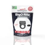 Screaming O - Big O Ritz Rechargeable Vibe Ring - Black - Image 4