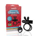 Screaming O Remote Controlled Ohare XL Vibrating Ring - Black - Image 4