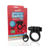 Screaming O Remote Controlled Switch Vibrating Ring – Black - Image 4