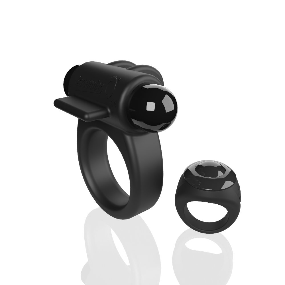 screaming-o-remote-controlled-switch-vibrating-ring-black Screaming O Remote Controlled Switch Vibrating Ring - Black - Image 1