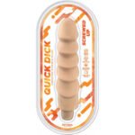 Screwed Up Quick Dick - Vibrating Flex Dildo - 8 Inch