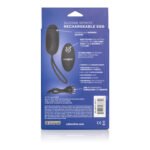 Silicone Remote Rechargeable Egg Vibrator – Black - Image 4