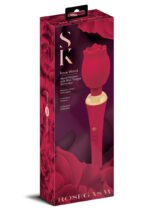 Secret Kisses Rosegasm Bouquet Rose Wand Vibrator – Red - Image 2