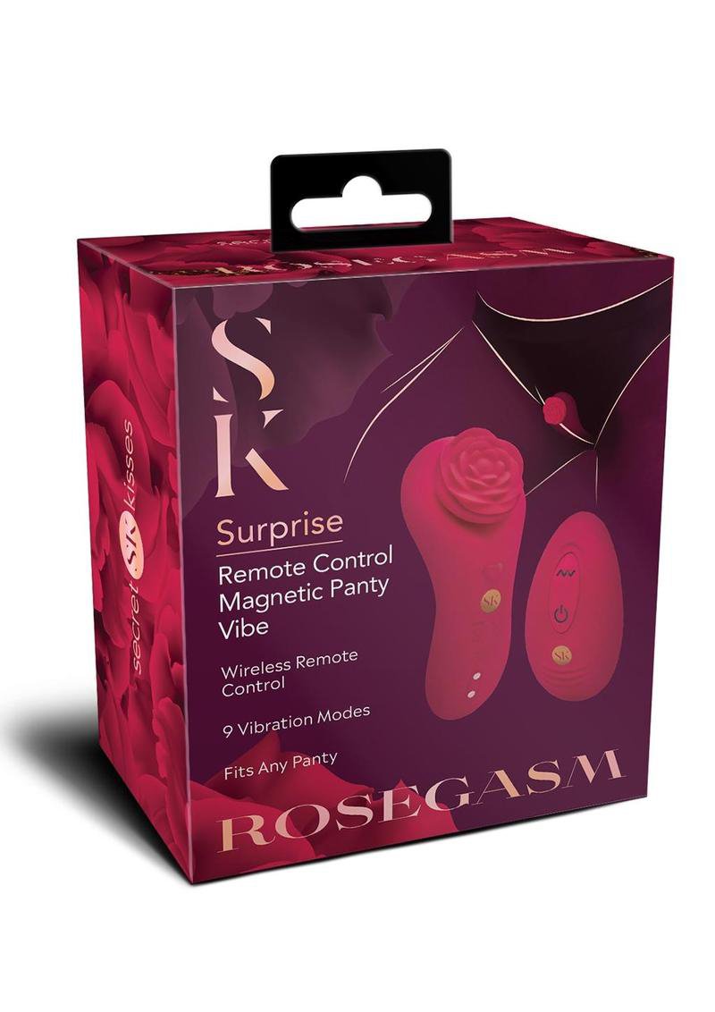 secret-kisses-rosegasm-rose-surprise-panty-vibe-red Secret Kisses Rosegasm Rose Surprise Panty Vibe - Red - Image 1