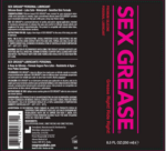 Sex Grease Silicone Based 8.5 Oz - Image 2