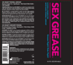 Sex Grease Water Based 4.4 Oz - Image 2