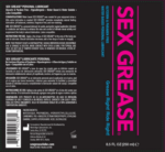 Westridge Labs Sex Grease Water-Based Personal Lubricant – 8.5 fl oz - Image 2