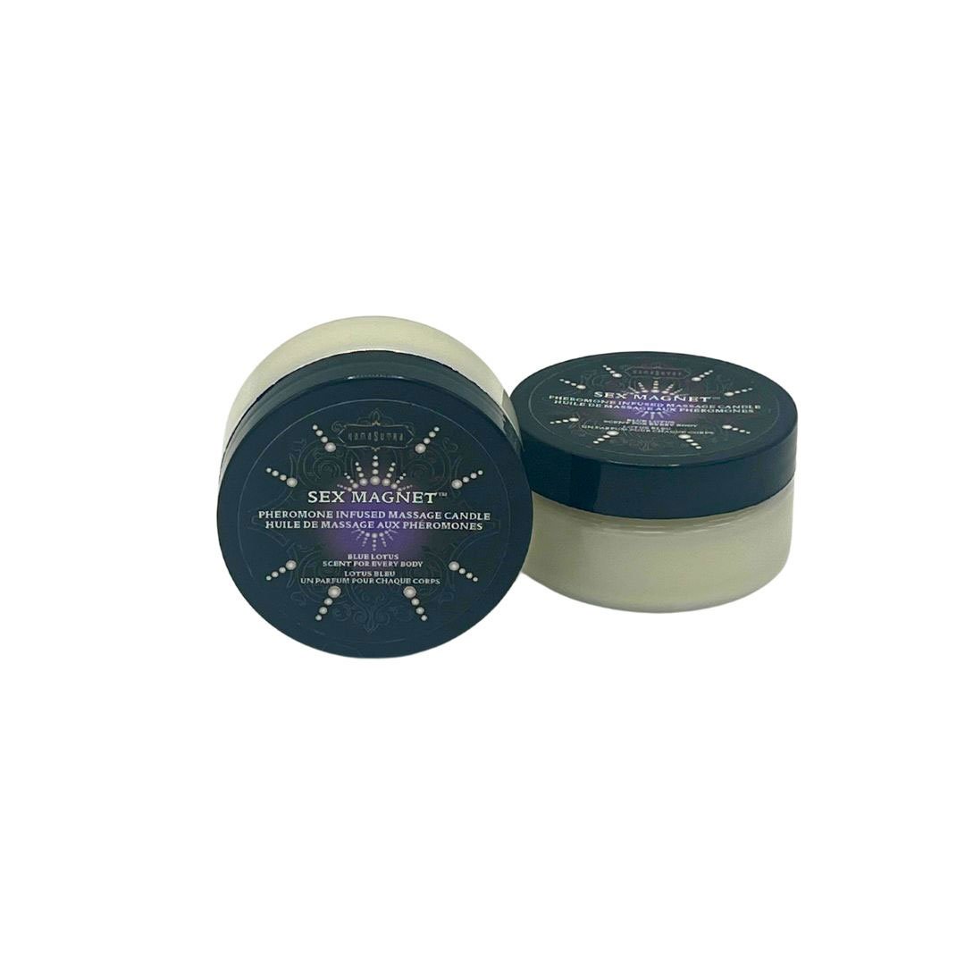 sex-magnet-blue-lotus-pheromone-massage-candle Sex Magnet Blue Lotus Pheromone Massage Candle - Image 1