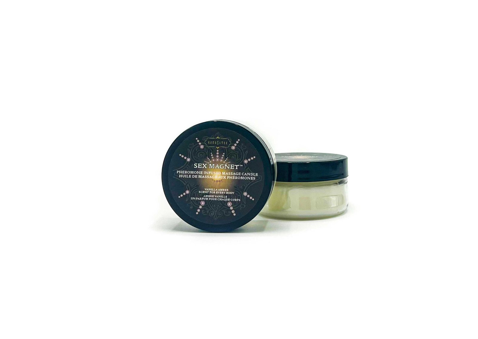 sex-magnet-pheromone-massage-candle-vanilla-amber-17-oz Sex Magnet Pheromone Massage Candle - Vanilla Amber 1.7 Oz - Image 1