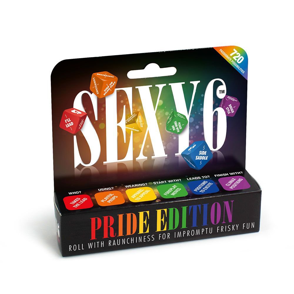 sexy-6-dice-pride-edition Sexy 6 Dice - Pride Edition - Image 1