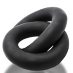 Shackle Double Link'd Cock/ball Rings - Black - Image 2