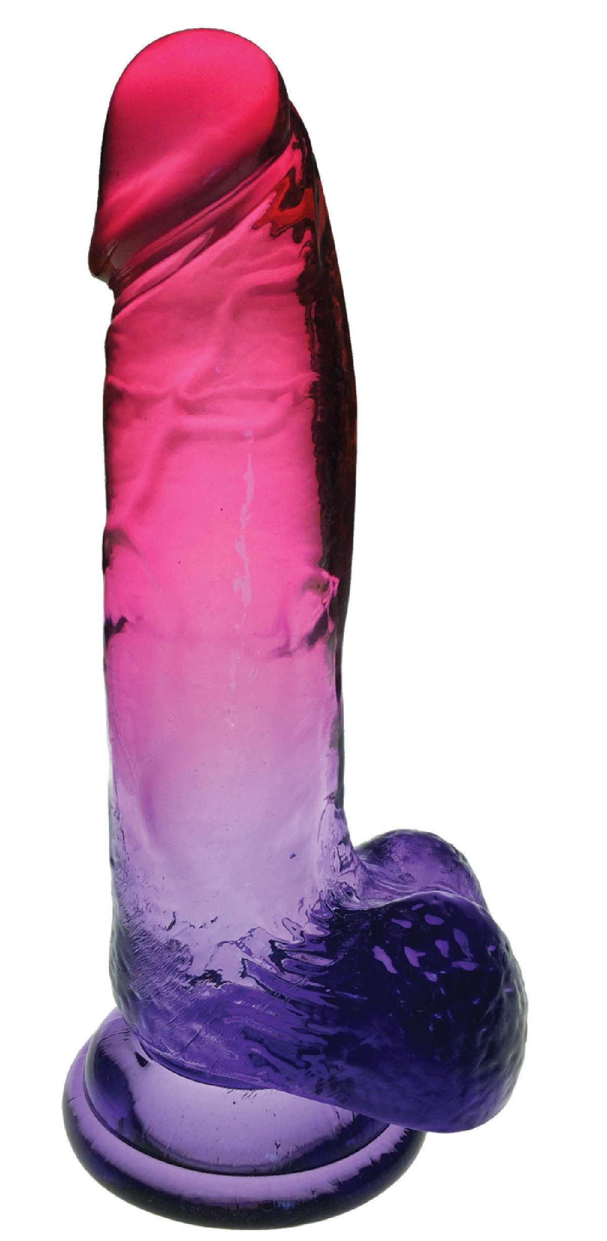 shades-8-inch-gradient-dong-pink-and-plum Shades - 8 Inch Gradient Dong - Pink and Plum - Image 1