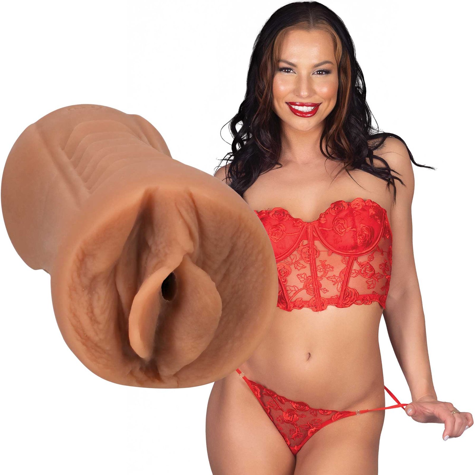 signature-strokers-aidra-fox-ultraskyn-pocket-pussy-caramel Signature Strokers - Aidra Fox - Ultraskyn Pocket Pussy - Caramel - Image 1