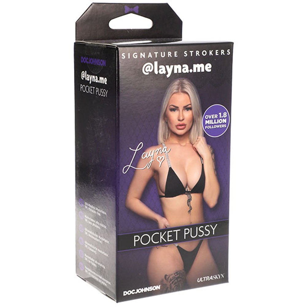signature-strokers-girls-of-social-media-layname-ultraskyn-pocket-pussy Signature Strokers Girls of Social Media Layna.me Ultraskyn Stroker – Beige - Image 1