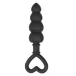 Silicone Love Probe Phthalate-Free Anal Plug – Black - Image 3