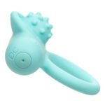 Silicone Rechargeable Nubby Lover's Delight - Blue - Image 11