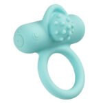 Silicone Rechargeable Nubby Lover's Delight - Blue - Image 12
