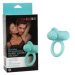 Silicone Rechargeable Nubby Lover's Delight - Blue - Image 10