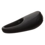 Silicone Rechargeable Pleasure Ring - Black - Black - Image 8