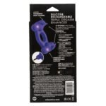 Silicone Rechargeable Triple Orgasm Enhancer - Purple - Image 6