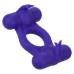 Silicone Rechargeable Triple Orgasm Enhancer - Purple - Image 10