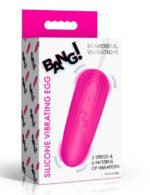 Bang! Silicone Vibrating Egg – Pink