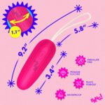Bang! Silicone Vibrating Egg – Pink - Image 4