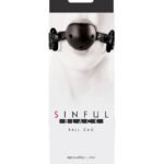 Sinful Ball Gag - Black