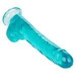 Size Queen 10 inch/25.5 Cm - Blue - Image 2