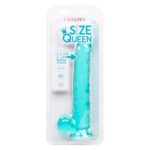 Size Queen 10 inch/25.5 Cm - Blue - Image 4