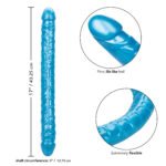 Size Queen 17 inch/43.25 Cm - Blue - Image 5