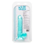 Size Queen 6 Inch - 15.25 Cm - Blue - Image 3