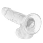 Size Queen 6 inch/15.25 Cm - Clear - Image 3