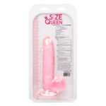 Size Queen 6 inch/15.25 Cm - Pink - Image 3