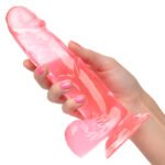 Size Queen 6 inch/15.25 Cm - Pink - Image 10