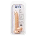 Size Queen 8 inch/20.25 Cm - Ivory