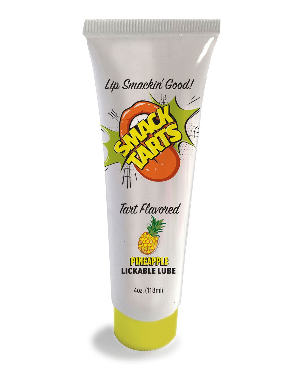 smack-tarts-2oz-lickable-flavored-lubricant-pineapple Smack Tarts 2oz Lickable Flavored Lubricant - Pineapple - Image 1