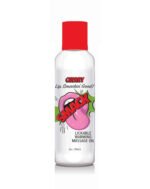Smack Warming and Lickable Massage Oil - Cherry 2 Oz - Image 2