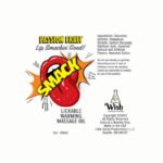 Smack Warming and Lickable Massage Oil - Passion Fruit 2 Oz
