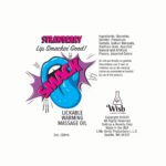 Smack Warming and Lickable Massage Oil - Strawberry 2 Oz